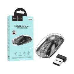 Hoco Wireless Mouse GM29 Crystals 2.4Ghz Dark Night Black Hoco Wireless Mouse GM29 Crystals 2.4Ghz Dark Night Black